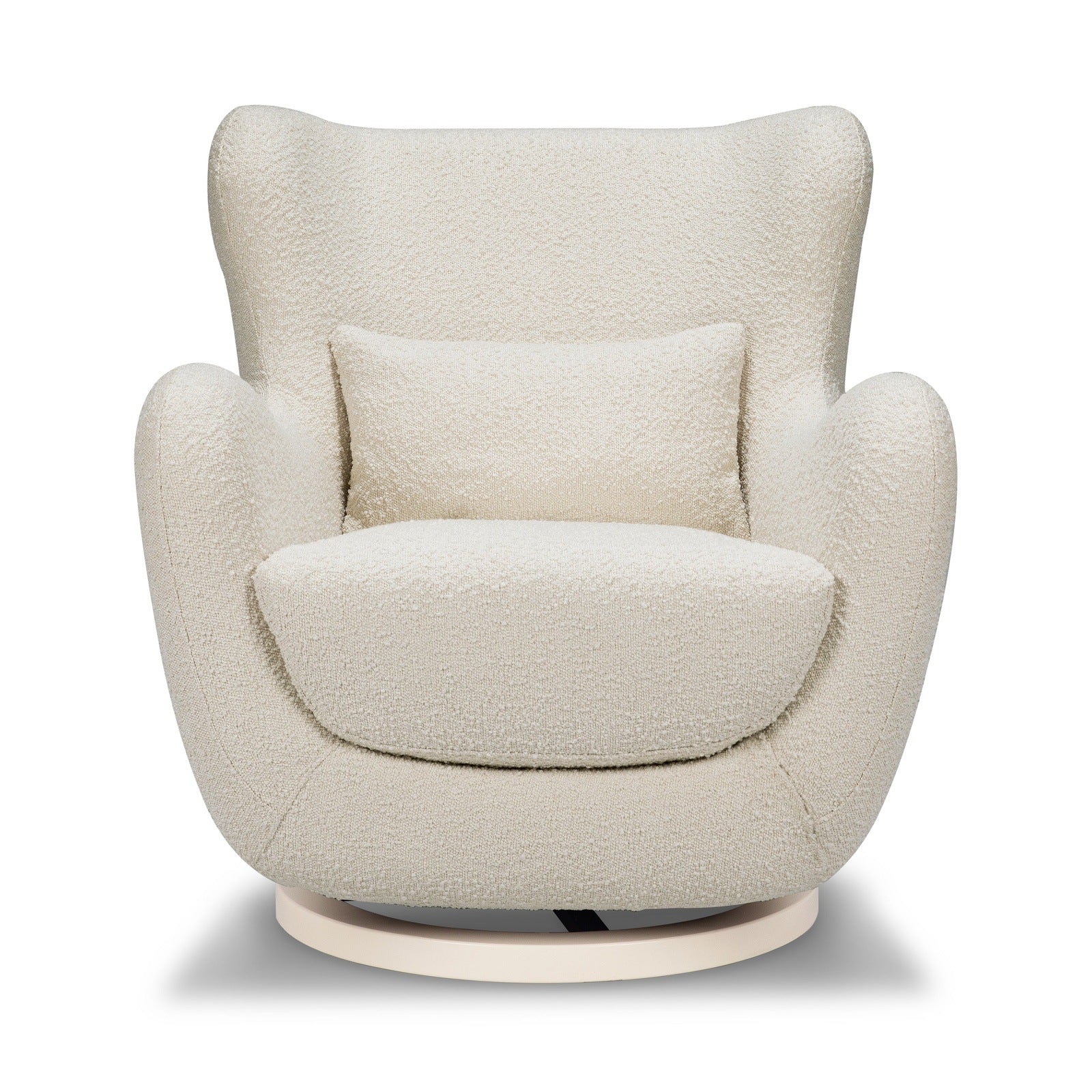 Nursery Works Solstice Swivel Glider in Boucle - Backyard Provider