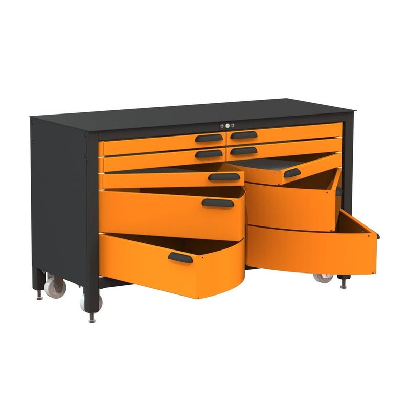 Swivel Storage Solutions Max 60 10-Drawer Rolling Cabinet Model: MAX603510 - Backyard Provider