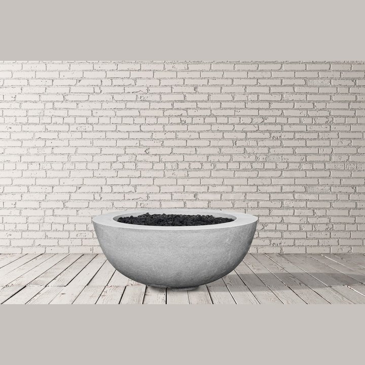 Prism Hardscapes 39" Moderno 8 Fire Bowl with Free Cover - Ph-440-4ng_7b15