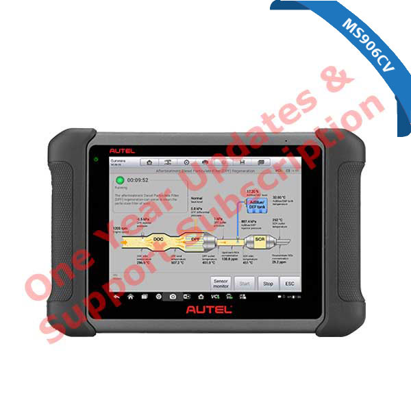 Autel - TCP - MaxiSYS MS906CV - Advanced Smart Diagnostic Tool - Updates & Support Sub - 1 YEAR - machine sold separately - AUTEL-MS906CV1YRUPDATE