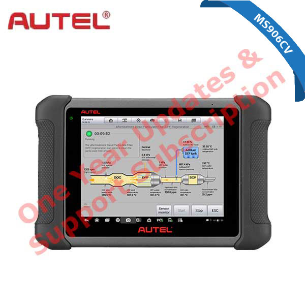 Autel - TCP - MaxiSYS MS906CV - Advanced Smart Diagnostic Tool - Updates & Support Sub - 1 YEAR - machine sold separately - AUTEL-MS906CV1YRUPDATE