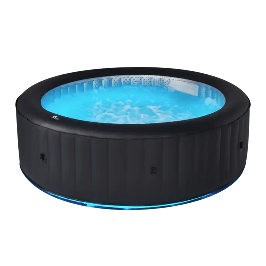 MSpa Urban Aurora Round 6 Person Inflatable Hot Tub Spa - U-AU062 - Backyard Provider