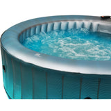 MSPA, STARRY, COMFORT SERIES, Inflatable Hot Tub & Spa, 138 Air Bubble System, LED, One Piece Quick Setup, Round - 6 Persons