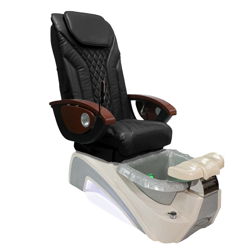 Mayakoba Fedora Ii Shiatsulogic Ex-R Pedicure Chair - AYC-SPA-FEDORA-2-EXR2007-001BLKDGY-20VGY