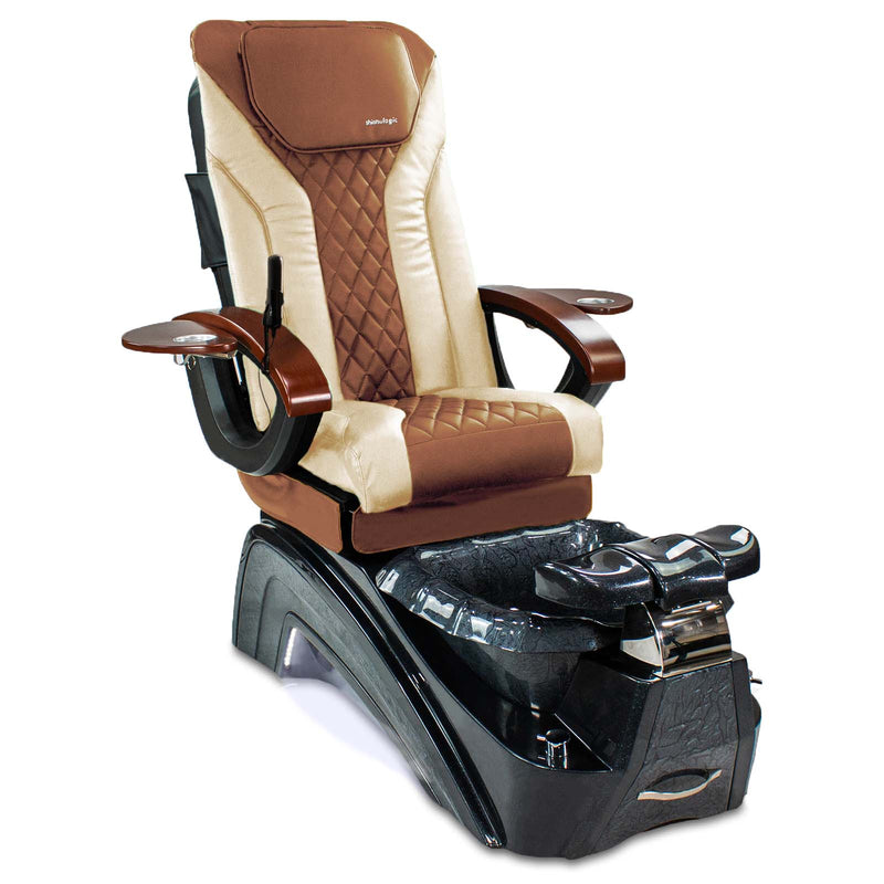 Mayakoba Fedora Ii Shiatsulogic Ex-R Pedicure Chair - AYC-SPA-FEDORA-2-EXR2007-001BLKDGY-20VGY