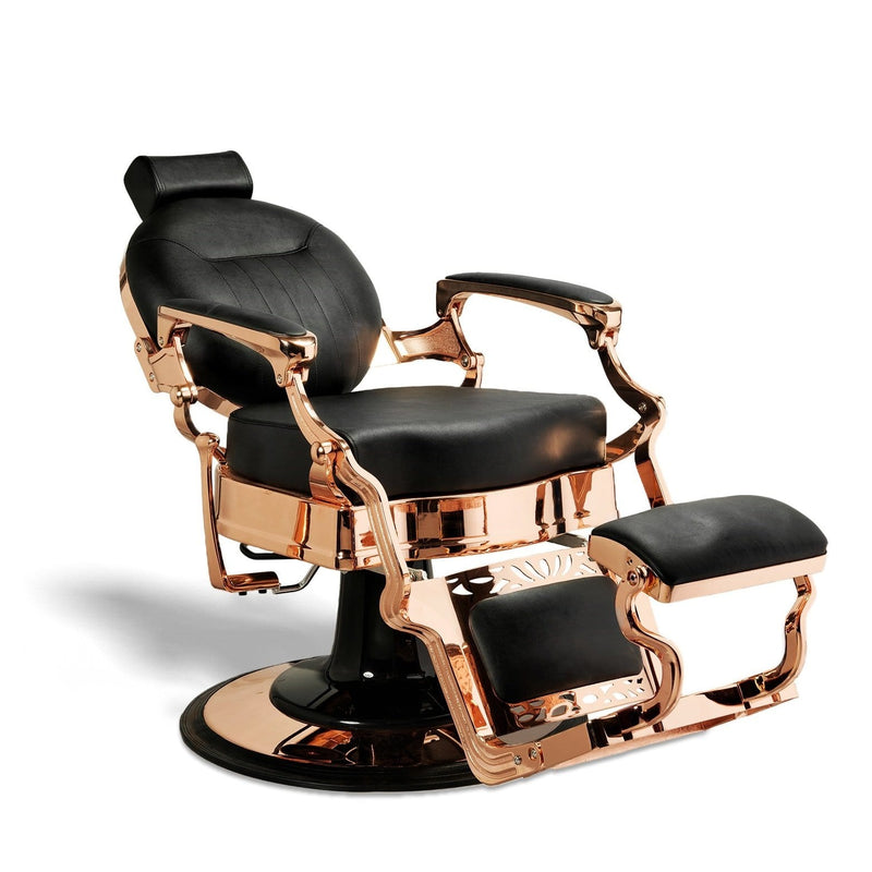 MCKINLEY BARBER CHAIR - HON-BBCHR-52022-BLKGLD