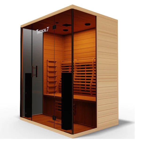 Medical 7 Sauna - Ultra Full Spectrum 3 Person Infrared Sauna