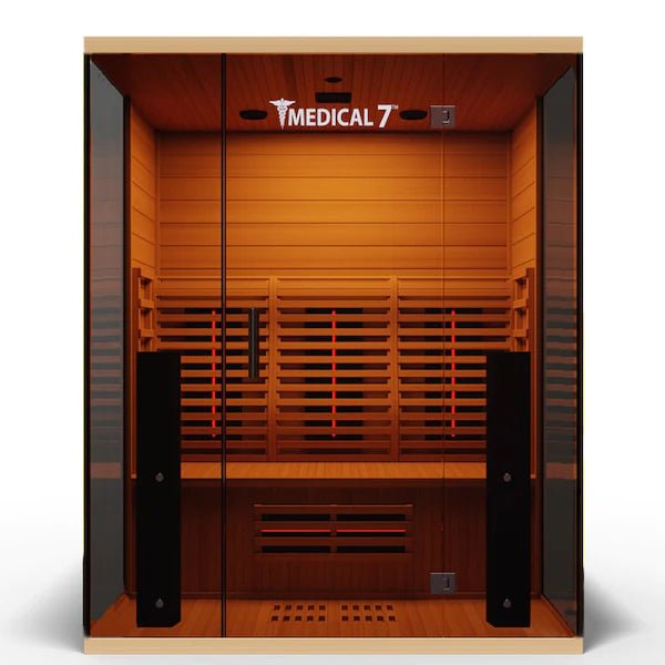 Medical 7 Sauna - Ultra Full Spectrum 3 Person Infrared Sauna