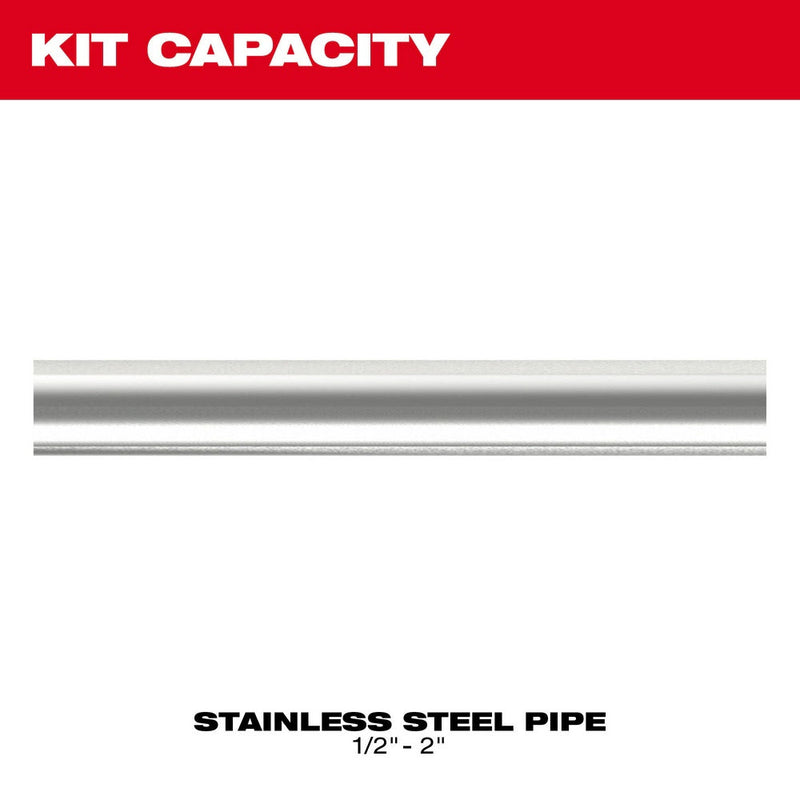 Milwaukee 1/2" â€“ 2" Ips-Asp Press Jaw & Ring Kit for M18 Force Logic Long Throw Press Tool - 49-16-2691sa