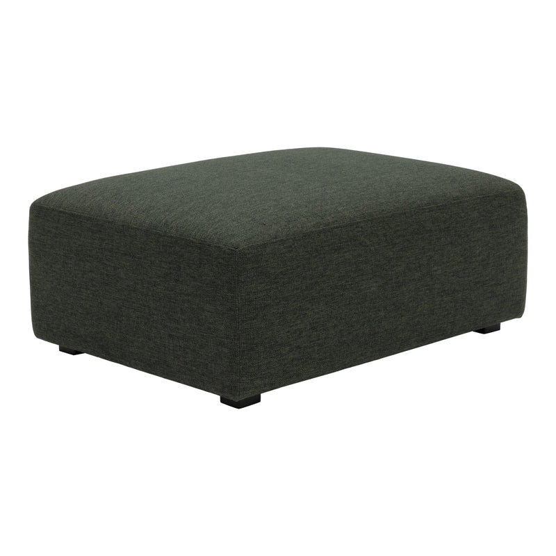 Moe's Home Collection Romy Ottoman Dark Green WB-1014-27