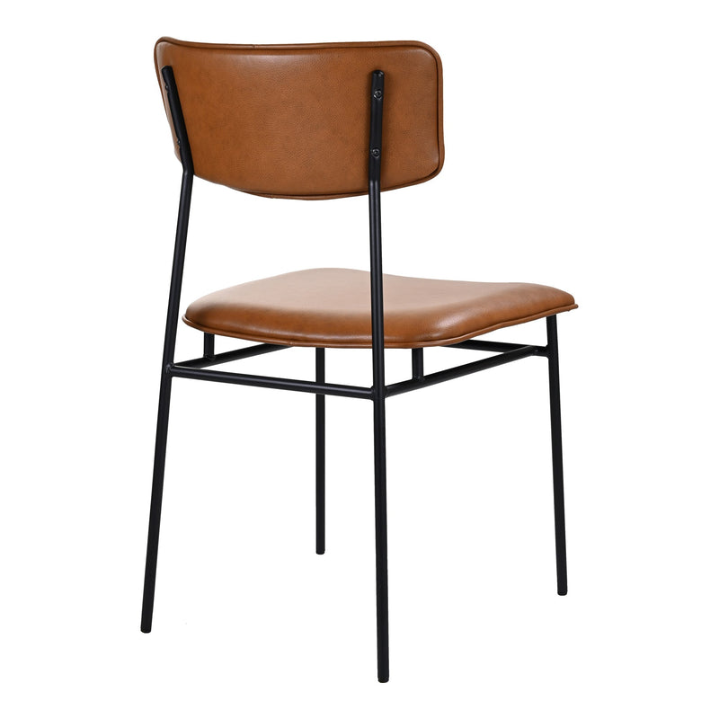 Moe's Home Collection Sailor Dining Chair Brown EQ-1016-03