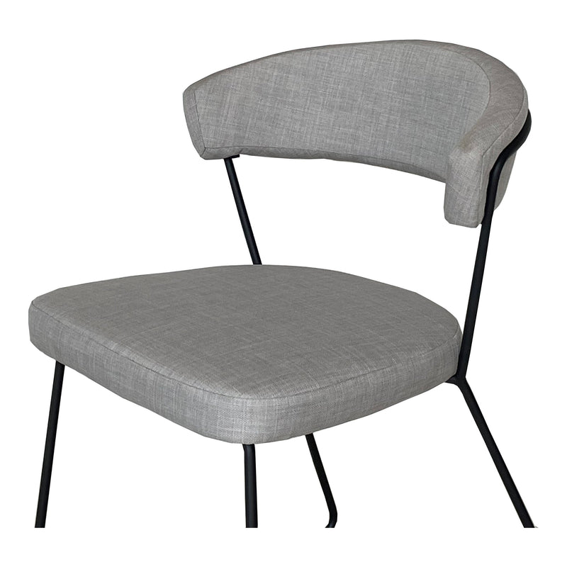 Moe's Home Collection Set of Two Adria Dining Chair Gray HK-1010-15