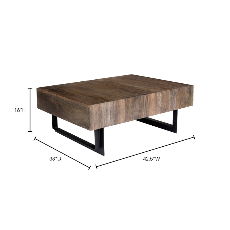 Moe's Home Collection Tiburon Storage Coffee Table SR-1018-24