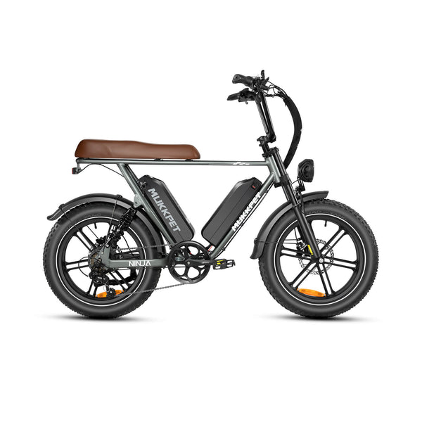 Performer 2024 Mukkpet NINJA 750W 48V Suspension Fat Tire Electric Bike