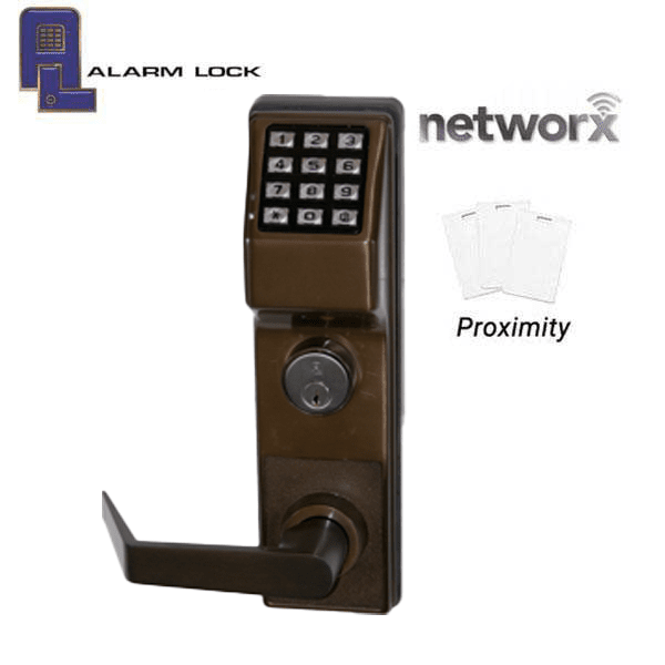 Alarm Lock Trilogy - PROX Exit Trim Keypad For Von Duprin 99 Panic Bar - NETWORX - Optional Finish - ALL-ETPDNS1G/10BV99