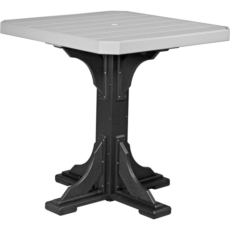 LuxCraft 41" Square Table - Bar Height - P41ST-BHCHB