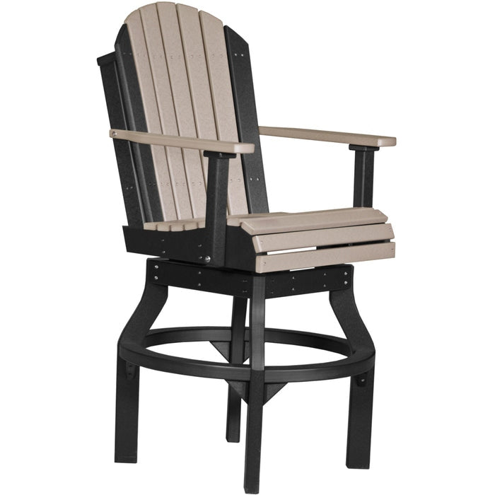 LuxCraft Adirondack Swivel Chair - Bar Height - PASC-BHCHB