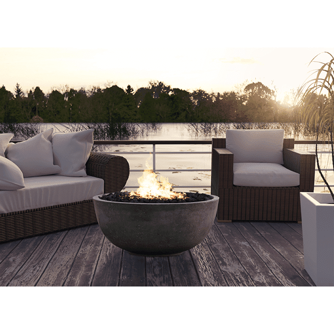 Prism Hardscapes 39" Moderno 1 Fire Bowl with Free Cover - Ph-400-4ng