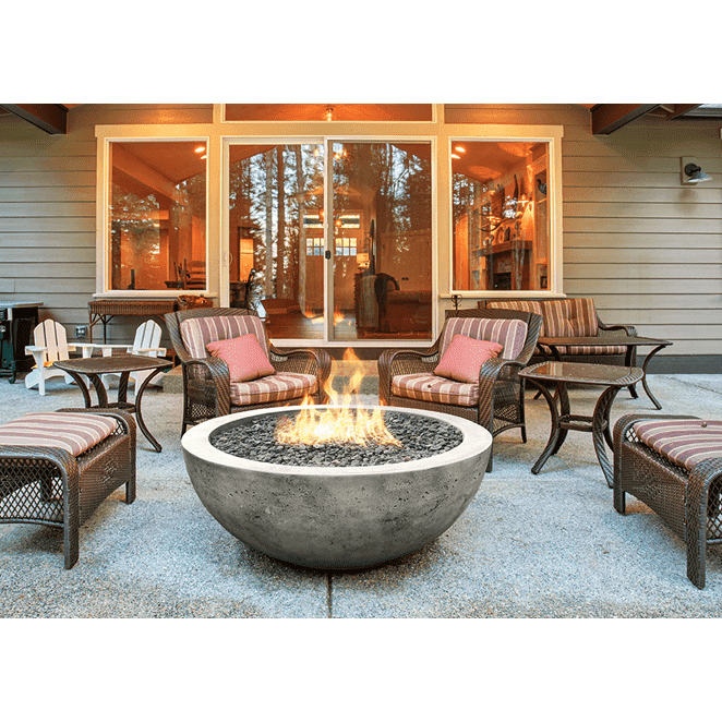 Prism Hardscapes 48" Moderno 4 Fire Bowl with Free Cover - Ph-404-4ng