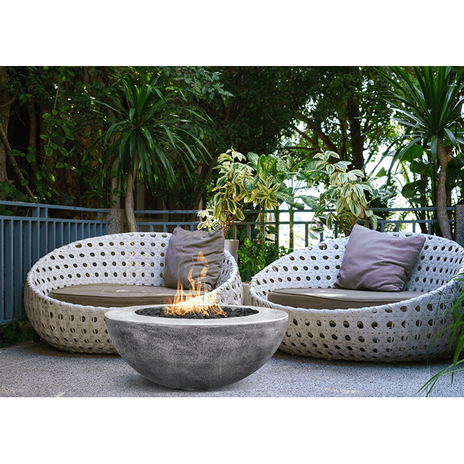 Prism Hardscapes 36 Inch Moderno 5 Fire Bowl Free Cover - Ph-426-4ng