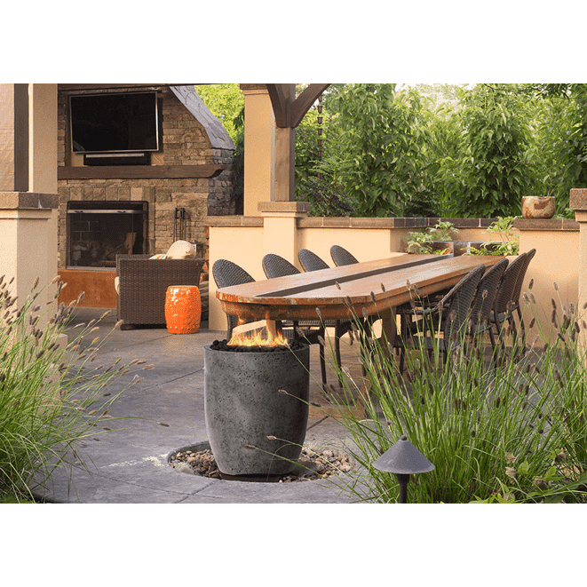 Prism Hardscapes 26" Pentola 3 Fire Pedestal with Tank Access - PH-403-4LP