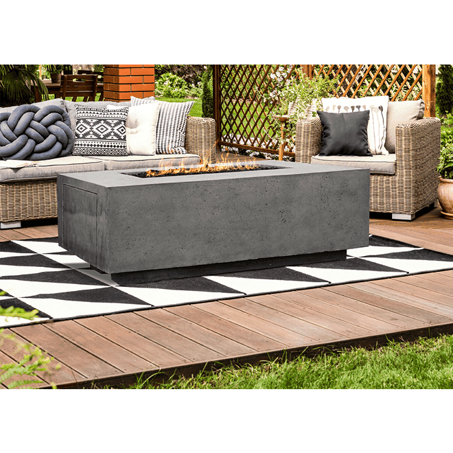 Prism Hardscapes Porto 58 Propane Fire Table Free Cover - Ph-435-4lp_e43d