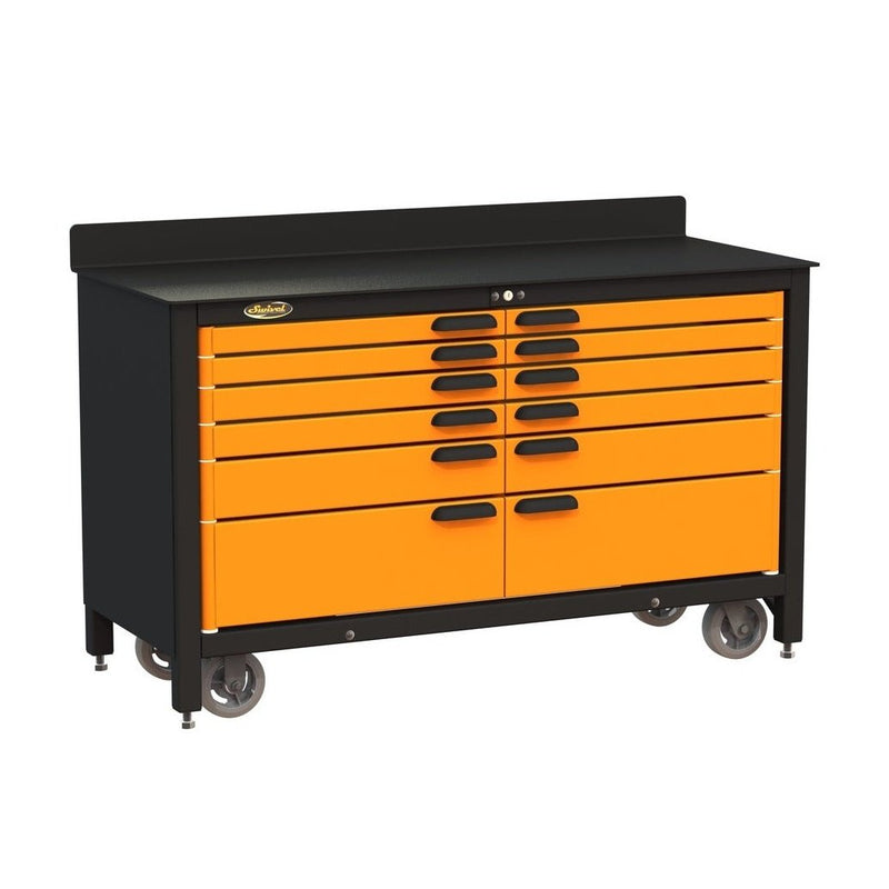 Swivel Storage Solutions Pro 60 12-Drawer Rolling Workbench Model: PRO603512 - Backyard Provider