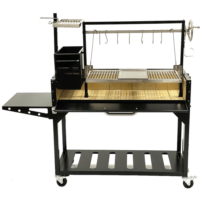 Tagwood BBQ 03 SI Freestanding Santa Maria Argentine Charcoal Grill - BBQ03SI