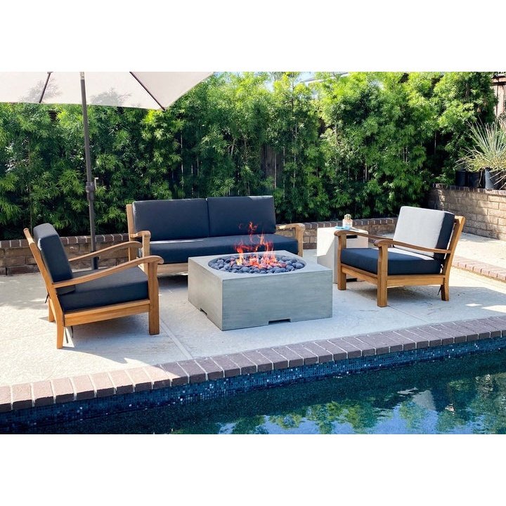 Prism Hardscapes Piazza Fire Table Free Cover - Ph-705-4ng