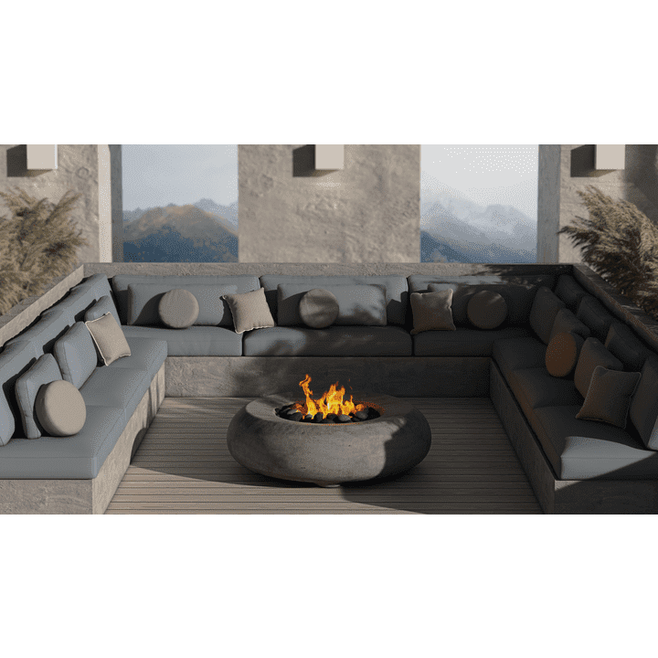 Prism Hardscapes Pietra Fire Bowl with Free Cover - Ph-722-Ng