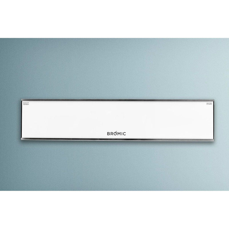 Bromic Platinum Smart-Heat 2300 Watt Radiant Infrared Outdoor Electric Heater | White - BH0320007