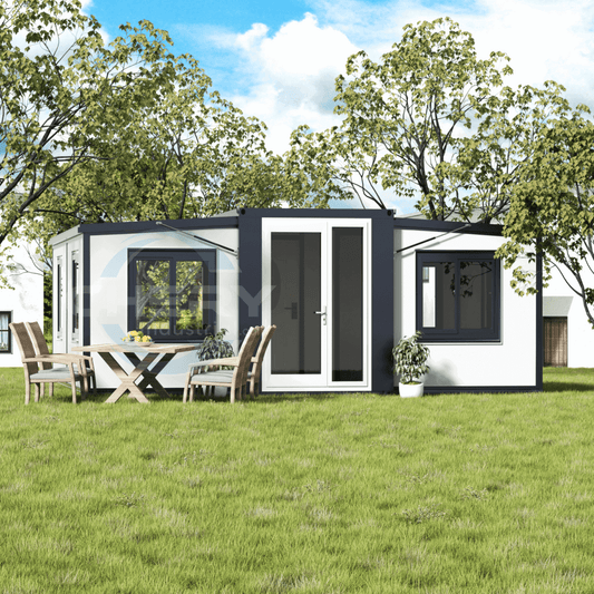 Modern Office Expandable Prefab Home 19ft x 20ft PM000119