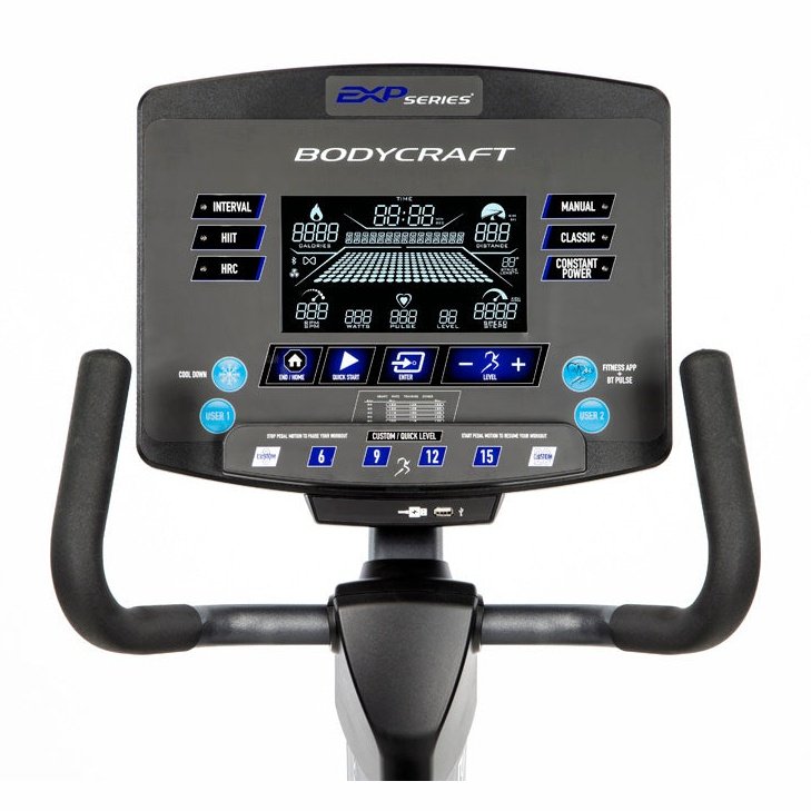 BodyCraft Recumbent Bike - R1000-X9LCD