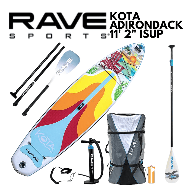 Rave Sports 11' 2" Kota Adirondack Inflatable Paddleboard - 03067