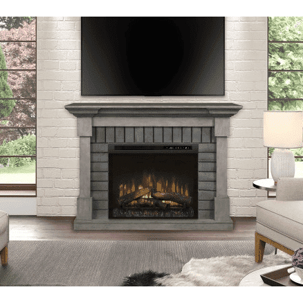 Dimplex Royce 52" Electric Fireplace Mantel With Logs X-GDS28L8-1924SK