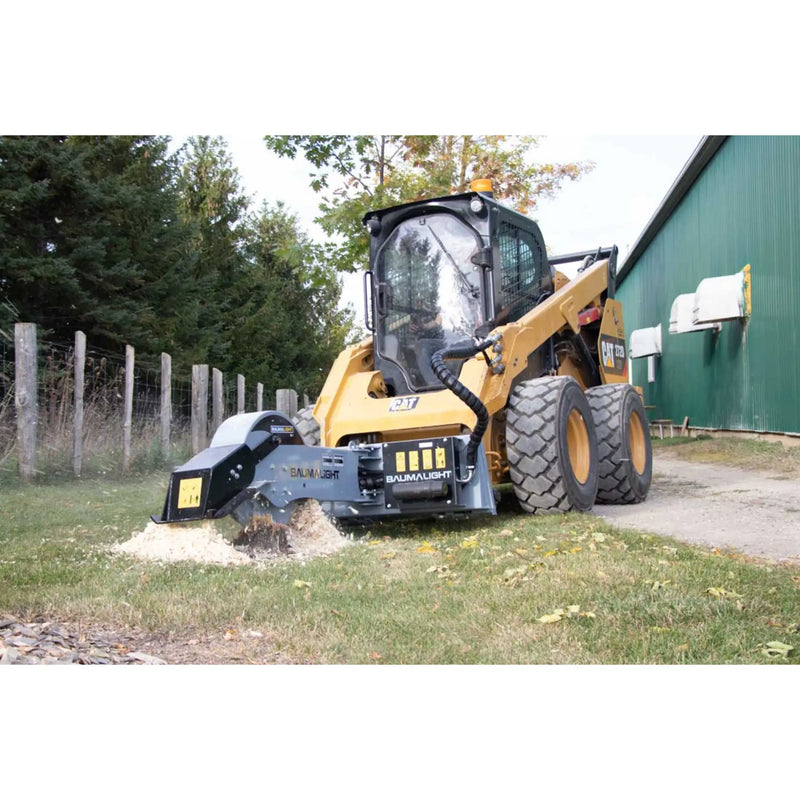 Baumalight S24 Stump Grinder With Swing Cylinder For Skid Steers - BML-S24-S445-AUX