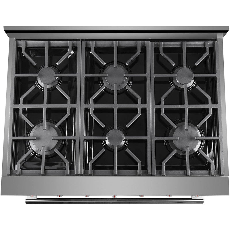 NXR 36 in. Natural Gas Range and Under Cabinet Range Hood Package, - SC3611EHBD