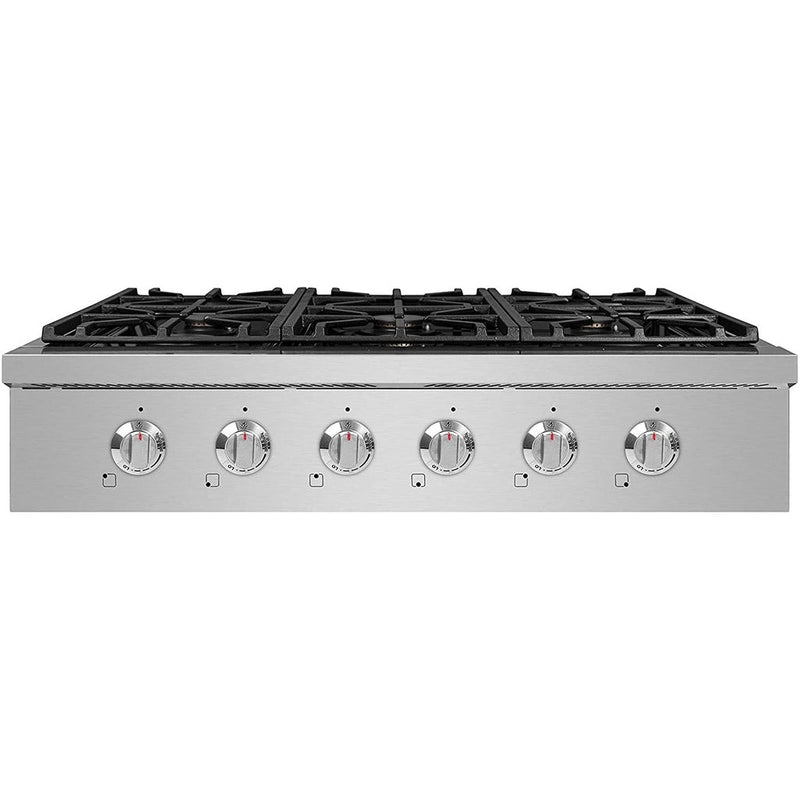 NXR 36" Natural Gas Cooktop & Under Cabinet Hood Bundle, Stainless Steel - SCT3611RHBD