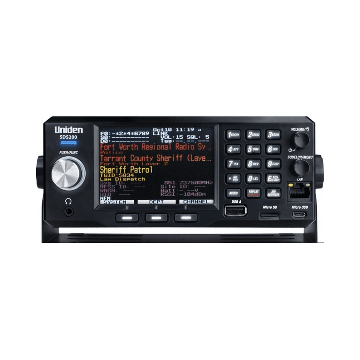 Uniden Digital Police Scanner - SDS200