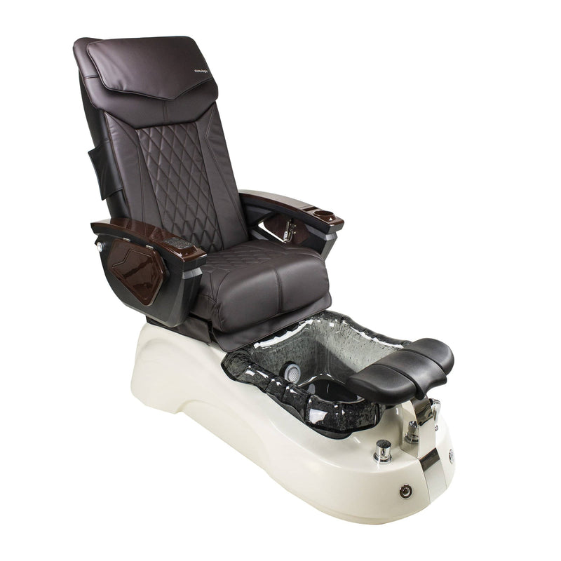 Mayakoba Siena Shiatsulogic LX Pedicure Chair - AYC-SPA-SIENA-LX1807-817BLKGLD-18VBLK