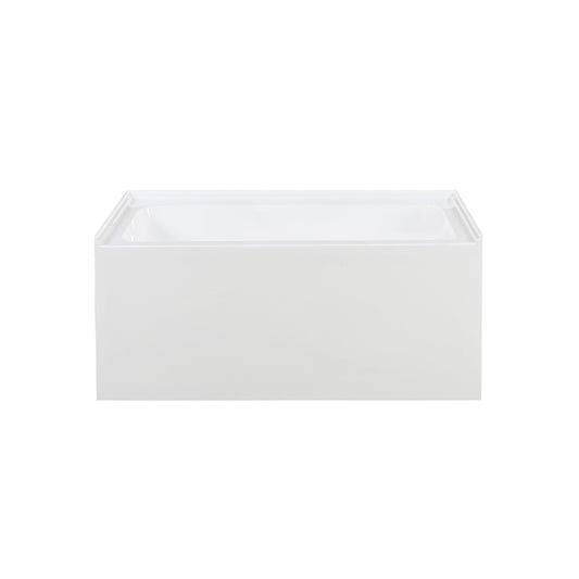 Swiss Madison Voltaire 48" X 32" Left-Hand Drain Alcove Bathtub with Apron - SM-AB552 - Backyard Provider