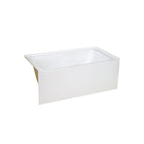 Swiss Madison Voltaire 48" X 32" Left-Hand Drain Alcove Bathtub with Apron - SM-AB552 - Backyard Provider