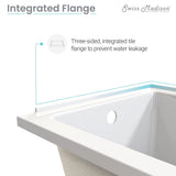 Swiss Madison Voltaire 66" X 32" Left-Hand Drain Alcove Bathtub - SM-DB565 - Backyard Provider