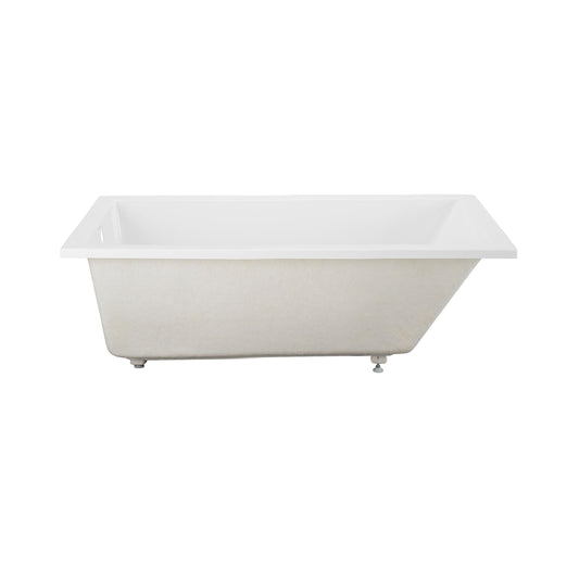 Swiss Madison Voltaire 66 "x 36" Reversible Drain Drop-In Bathtub - SM-DB568 - Backyard Provider