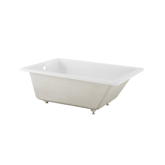 Swiss Madison Voltaire 60"x 36" Reversible Drain Drop-In Bathtub - SM-DB570 - Backyard Provider