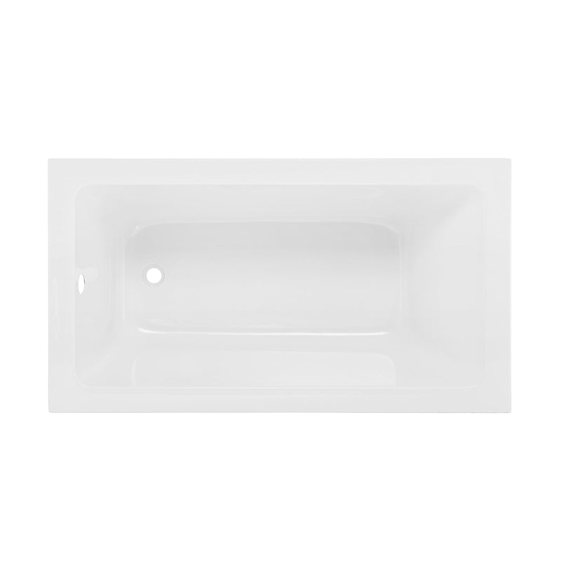 Swiss Madison Voltaire 54" x 30" Reversible Drain Drop-In Bathtub - SM-DB572 - Backyard Provider