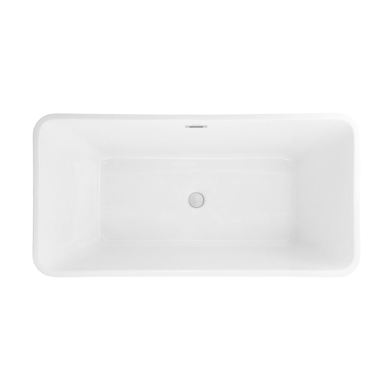 Swiss Madison St. Tropez 60" Freestanding Bathtub - SM-FB569 - Backyard Provider