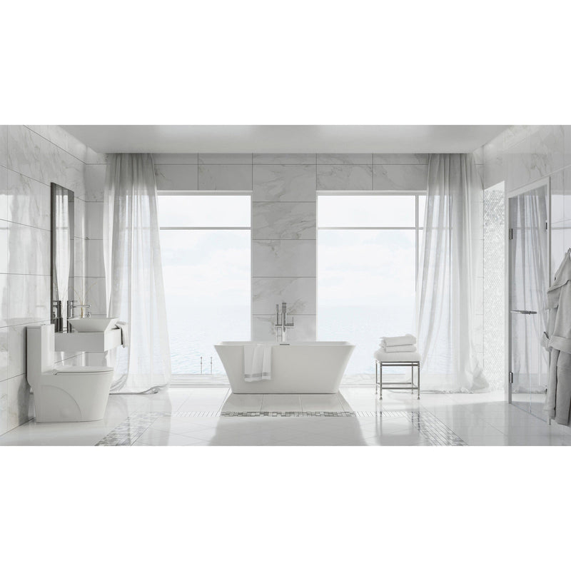 Swiss Madison St. Tropez 60" Freestanding Bathtub - SM-FB569 - Backyard Provider