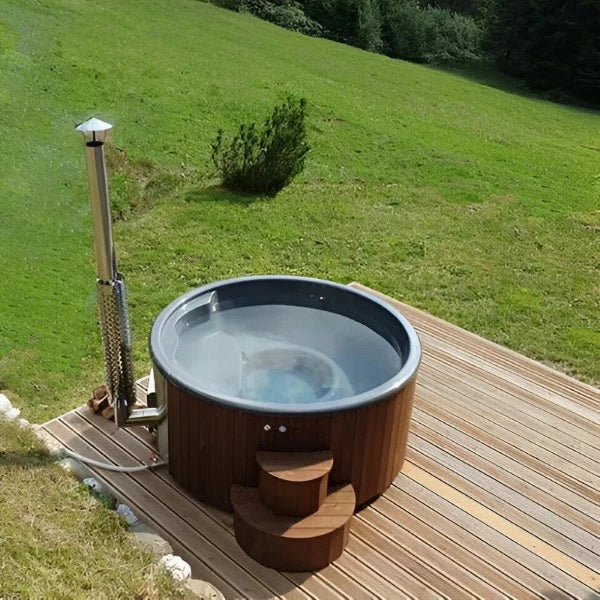 SaunaLife Model S4N Wood-Fired Hot Tub 676-SL-MODELS4-NTL