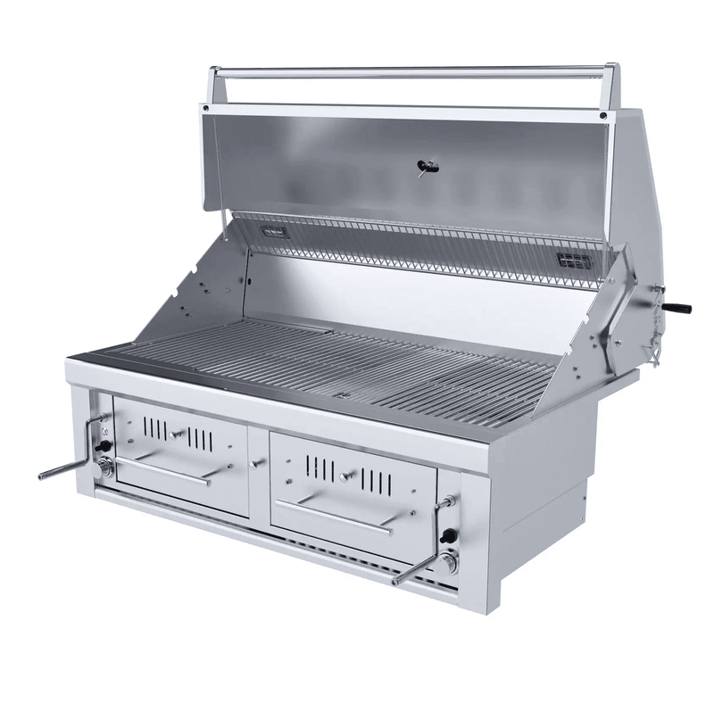 Sunstone Metal Products - 42" Drop in Charcoal Grills EMCHDZ42-LP